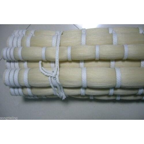 500g length 92-95 cm violin bow horse hair in bulk white Mongolian horsetail