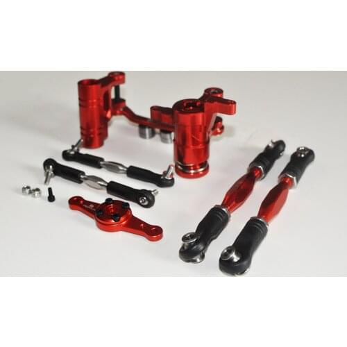Aluminum steering and dual servo arm set for losi dbxl LOSI DBXL-E