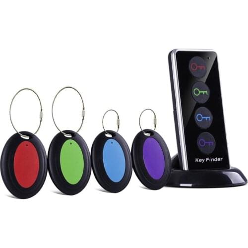 Wireless Key Finder RF Key Locator Pet Tracker Wallet Tracker Remote Control 1 RF Transmitter 4 Receiver