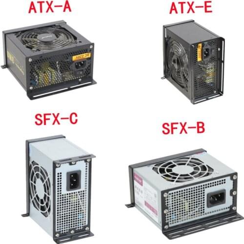 Computer case PC power supply refitted metal bracket NR200 ATX to SFX bracket for Support power supply DIY modified parts