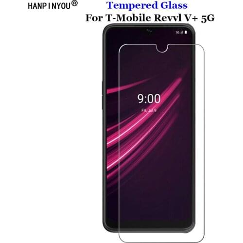 For T-Mobile Revvl V Plus 5G 6.82" Tempered Glass 9H 2.5D Premium Screen Protector Film For T-Mobile Revvl V+ 5G