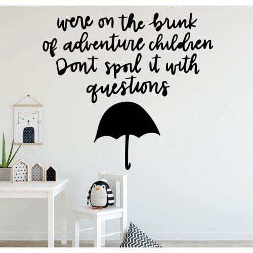 Drop Shipping MARY Vinyl Wall Sticker Decor For Kids Rooms Living Room Home Decoration Decal Stickers
