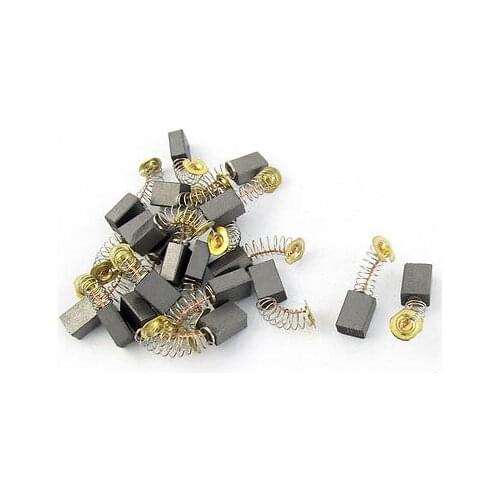Power Tools Single Shunt Electric Carbon Brush 13mm x 9mm x 6mm 20pcs