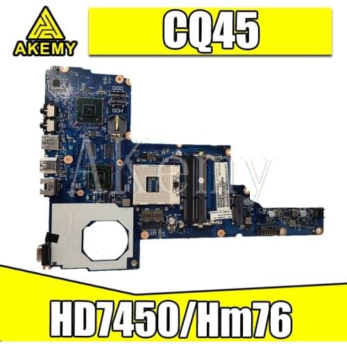 SAMXINNO Laptop motherboard For HP 1000 CQ45 450 HD7450 HM75 Mainboard 685108-001 685108-501 6050A2493101 SLJ8F 216-0809024