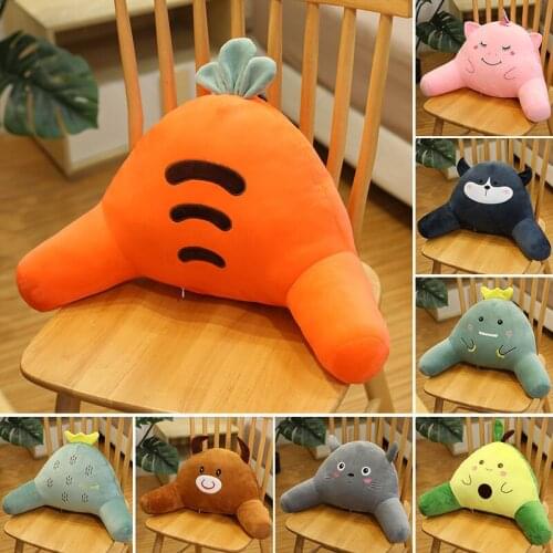 Cute Pillow Office Lumbar Lumbar Cushion Car Cushion Lumbar Pillow Chair Back Cushion Pregnant Woman Waist Sofa Pillow F8071