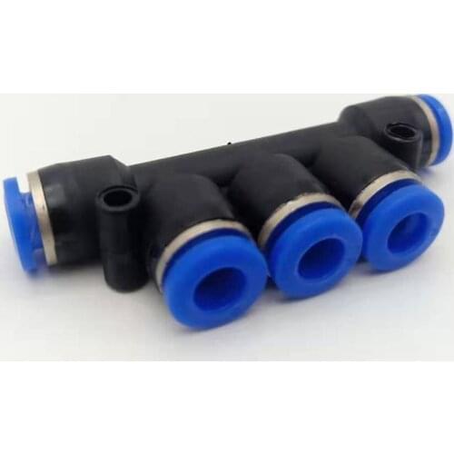 PK Five links Pneumatic fittings,Quick intubation of trachea Joint PK04、PK06、PK08、PK10、PK12