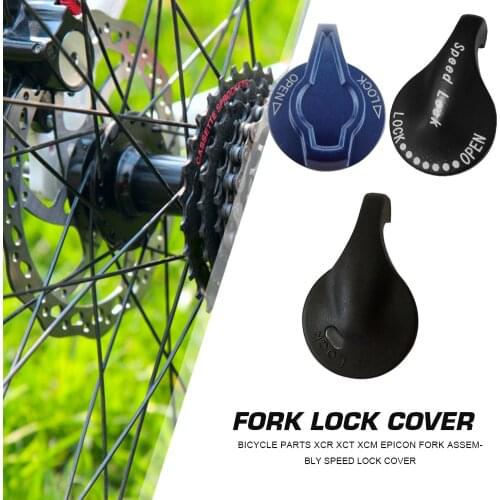 Plastic Bicycle for XCR XCT XCM Epicon Front Fork Speed Lock Cap Cover MTB Bike Cycling Parts Bicycle Fork Accessories