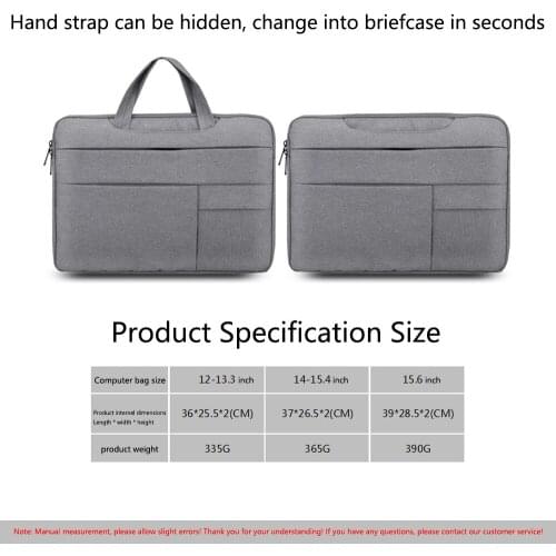 Laptop Sleeve Bag For Macbook Pro 13 15 16 Air Case New Retina 11 12 2020 Mac Book Cover Notebook Handbag 14 13.3 15.4 15.6 Inch