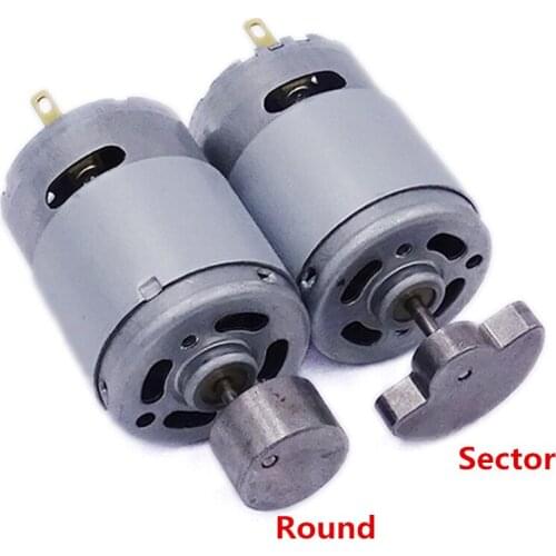 1pcs RF385 double head vibrating motor massage vibration motor Massage chair miniature DC vibration motor 6V/12V/24V