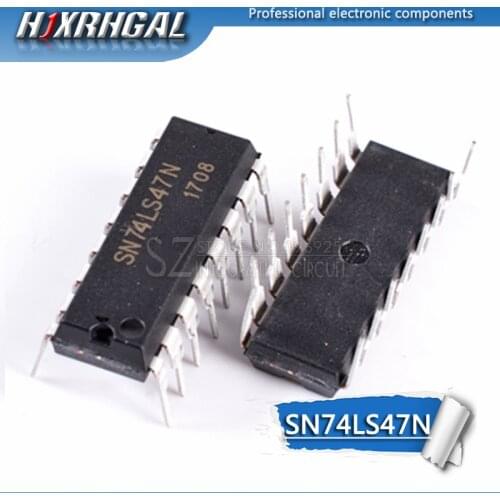 1PCS SN74LS47N DIP16 SN74LS47 DIP 74LS47 HD74LS47P DIP-16 new and original IC HJXRHGAL