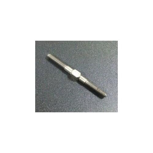 1pc* Stainless Steel Convex Push Rod M3 x 2.56 inch with U.S System Left & Right Teeth