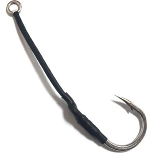 2020 New 1 Pack Super Strong Large Fishhook Ocean Salt Water Boat Fishing Iron Plate Fishing Hook Sea Fishing Double Hook