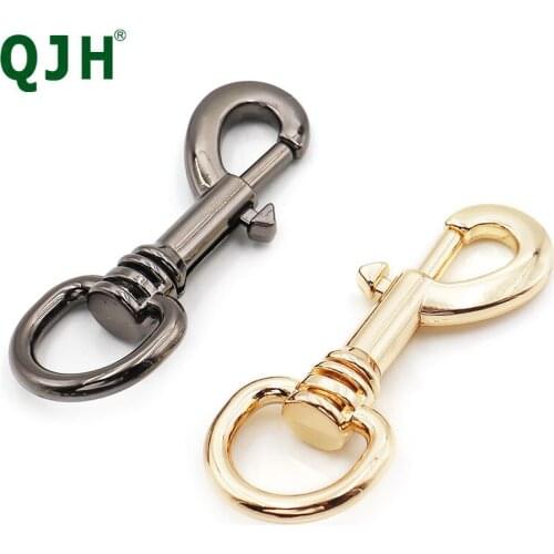 6pcs 16mm Metal Bag Strap Buckles Lobster Clasp Collar Carabiner Snap Hook Handbag DIY KeyChain Bag Part Accessories Snap Hooks