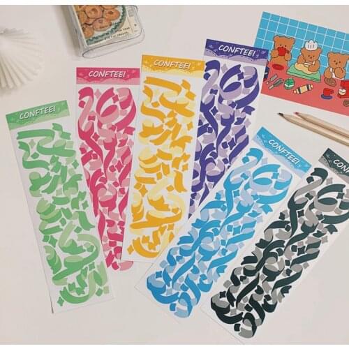 7Kinds Lovely bow ribbon sticker DIY scrapbooking diary mobile computer happy planner gift sealing decoration sticker