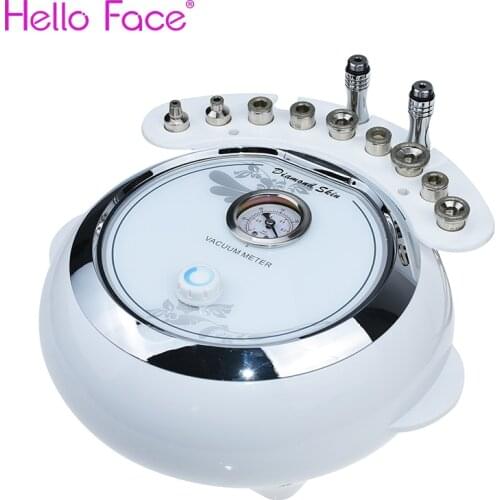 3 in1 Diamond Microdermabrasion Machine Big Suction Dermabrasion Blackhead Removal Skin Care Machine Vacuum Spray Massage