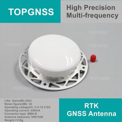 Aviation UAV high precision RTK measuring antenna small sizelight weight GPS / Glonass / Beidou antenna, GNSS antenna LHY-3703A