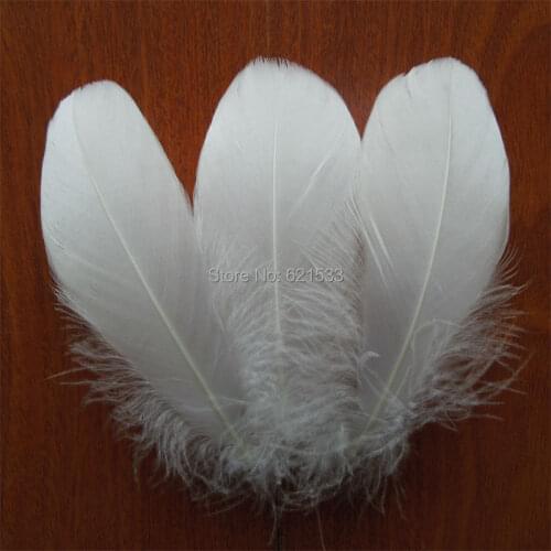 White Feather!WHITE Goose Nagoire Wholesale Feather(200 Feather/lot) Perfect for crafts,costume design,headbands,hair fascinator