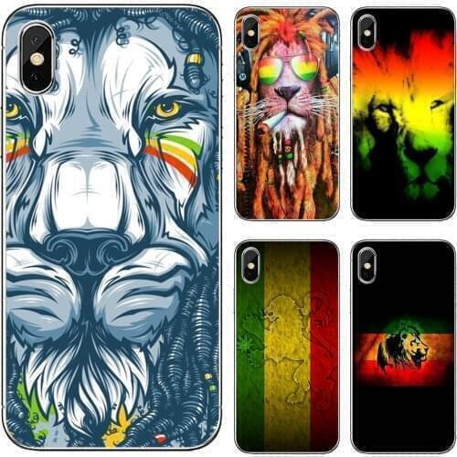 Rasta-Lion-weed Cell Phone Case For Samsung Galaxy Note 3 4 5 8 9 S3 S4 S5 Mini S6 S7 Edge S8 S9 S10 Plus