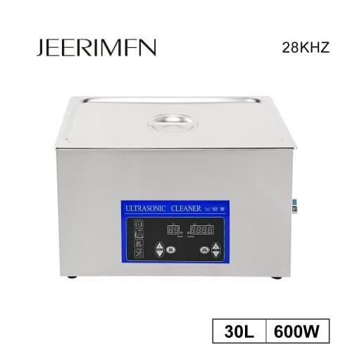 28KHz Digital Ultrasonic Cleaner 30L Heated Gun Jewelry PDF Ultrason Washer Medical Tools Golf Ball Car Engine Ultrasound Bath