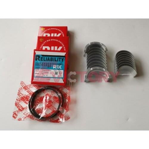 For Mitsubishi S3L S3L2 S3L-2 Piston ring crankshaft bearing con rod bearing