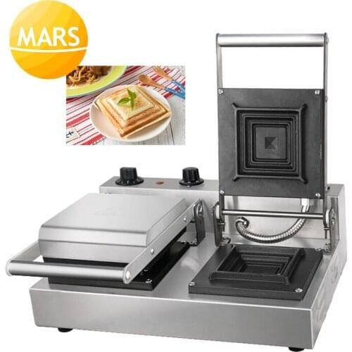 Hot Pressing Toast Bread Sandwich Maker Bento Box Pocket Toast Bread Cake Molds Baking Equipment Electric Panini Sandwich Press