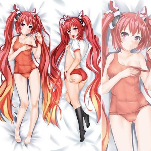 Hentai Sexy Japan Anime Pillowcase Ore Twintail ni Narimasu Souji Mitsuka Cute Pillow Case decorative Hugging Body