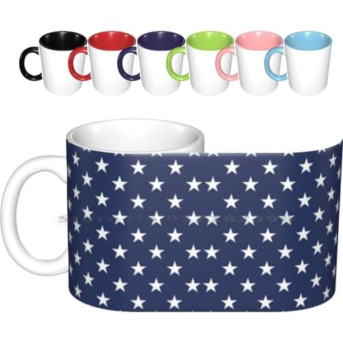 American Pattern Ceramic Mugs Coffee Cups Milk Tea Mug Popular Popular Trends Popular Styles Popular Designs Popular For Men