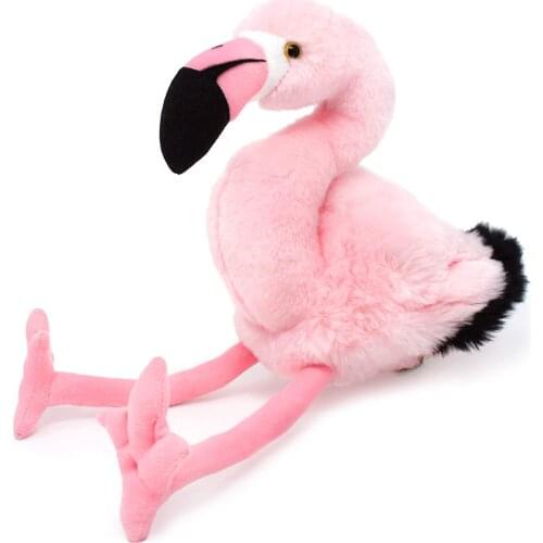 Collection American Caribbean Flamingo Kids Plush Toys Stuffed Animals Dolls Simulation Lovely Baby Christmas Gifts Lifelike