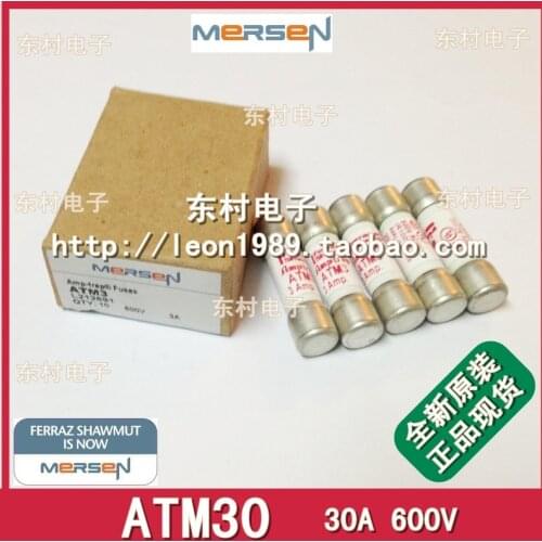 MERSEN fuse FERRAZ Shawmut AMP-TRAP fuses ATM30 30A 600V
