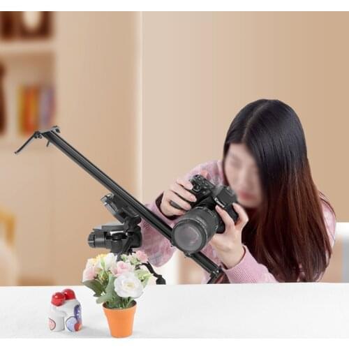 Mobile phone Camera Track Slider Aluminum Alloy Damping Slider Track Video Stabilizer Rail Track Slider for DSLR Camcorder