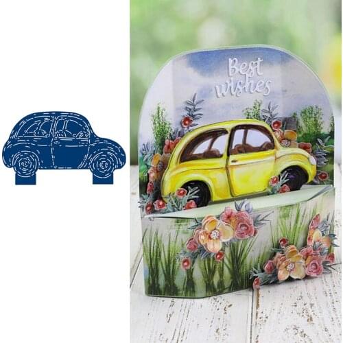 On The Road 2021 Arrival New Metal Cutting Dies Scrapbook Diary Decoration Stencil Embossing Template DIY Greeting Card Handmade