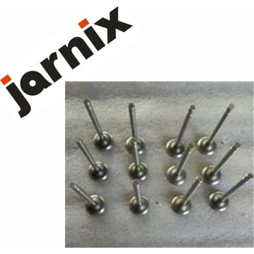 New set of 12 Intake Exhaust Engine Valves For Chery QQ 372Q engine 0.8 car 372-1007011 372-1007012