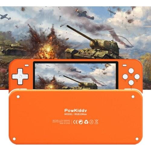 POWKIDDY RGB10 Handheld Game Player 3.5/5.0 Inch IPS Screen Quad core 128G Open Source System Retro vedio Game Console