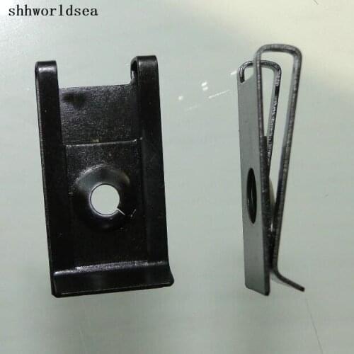 Shhworldsea car metal screw bolts nut clip fastener for automobile