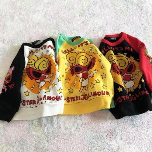 New 2020 Sweater Kids Hoodies for Boys Girls Sweatshirt Boy Winter Clothes Sweat Fille Teen Girls Pattern Pacifier Dinosaur B