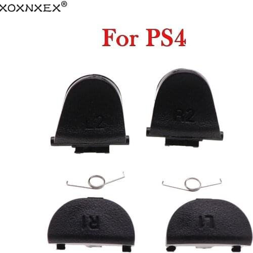 100PCS L1 R1 L2 R2 with Spring Trigger Buttons Controller Gamepad Repair Parts For Sony PlayStation Dualshock 4 PS4 Replacement