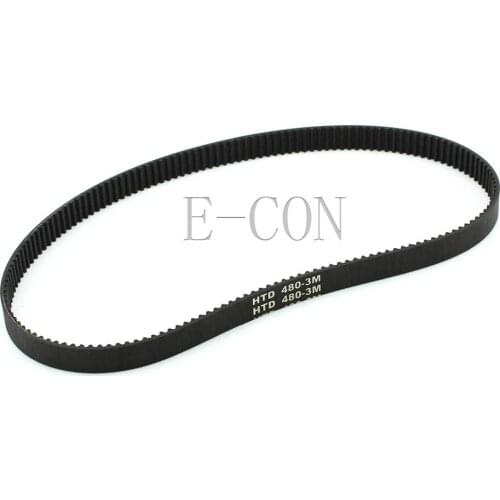 1pcs/5pcs 480-3M HTD Timing Belt 160 Teeth Cogged Rubber Geared Closed Loop 10mm/15mm/20mm Wide