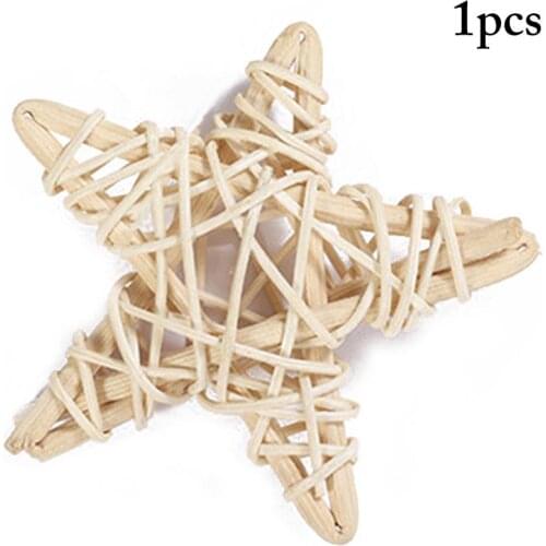 1pc Hamster Chewing Toys Natural Rattan Chinchilla Bite Toy Cage Toy For Small Animal Pet Supplies Pet Accessories