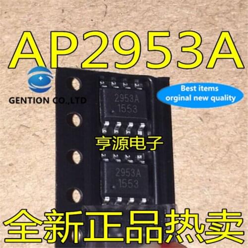 10Pcs AP2953 AP2953A 2953A SOP8 in stock 100% new and original