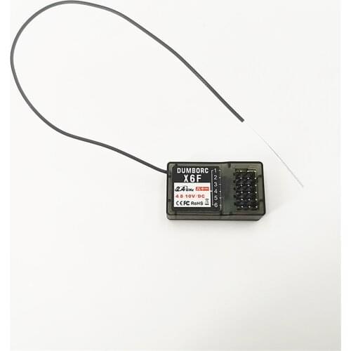 2.4G 6-channel Receiver Remote Control Receiver for Radio RC Car Truck Buggy Boat Accessories