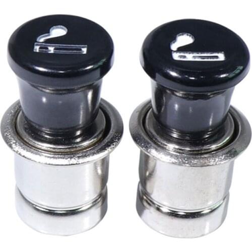 2Pcs Automobile lighter replacement plug 12V / 24V universal