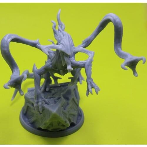56mm Resin Model Kits Alien Hunter Dragon Figure Unpainted No Color DW-019