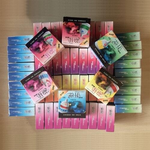 NoEnName_Null 60PCS Condoms for men High Sensation Class Female G-spot Vaginal Stimulation Safer Contraception Sex Products