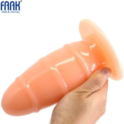 FAAK Sex Toys Anal Plug Silicone Buttplug Women and Men Anal Sex Big Size Butt Plugs Anal Sex Toys