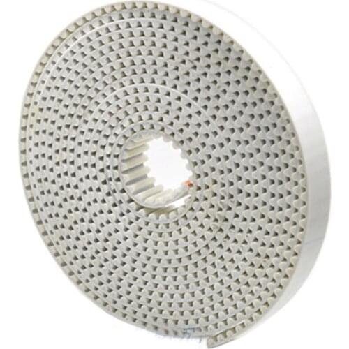 1Meter HTD3M XL White PU Open Timing Belts, With Steel Wire, Polyurethane Synchronous Wheel Transmission Belts