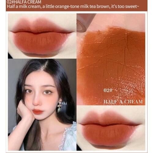 CASA 5pcs/set Lip Gloss Long Lasting Matte Lipsticks Tint For Lips Waterproof Non-stick Cup Makeup Cosmetic Tool TSLM1