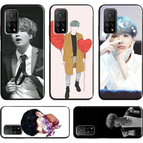 Min Yoongi Soft Case For Xiaomi Mi 11 Pro 10T 9T Mi Note 10 Lite Mi 11 Ultra POCO F3 M3 X3 Pro Cover