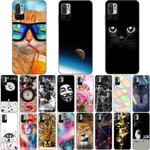 For Redmi Note10 Case Fashion Silicone Soft TPU Cute Back Cases for Redmi Note10 Pro Phone Cover Funda Coque