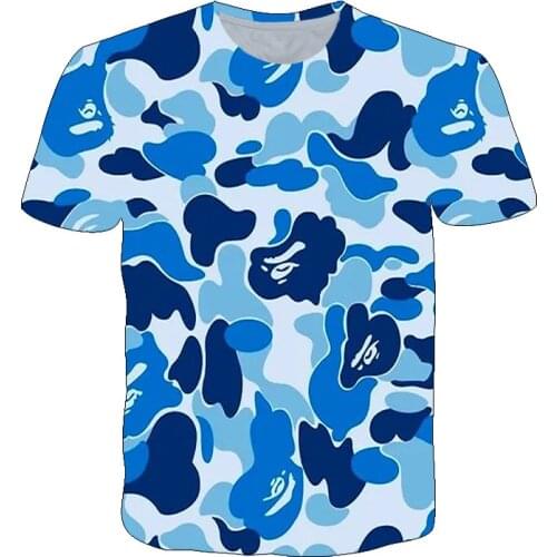 Blue outdoor quick-drying T-shirt male tactical camouflage long-sleeved round neck sport military T-shirt camouflage T shirt 6XL