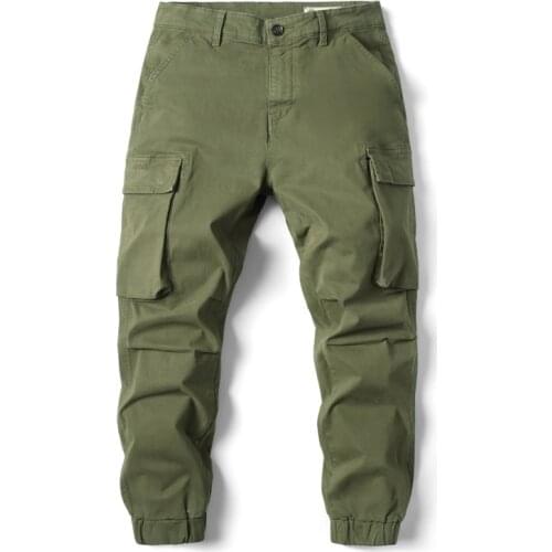 Camouflage Men Pants Cotton Military Multi-Pockets Pants Camo Tactical Trousers Army Pants Male Spring 2021